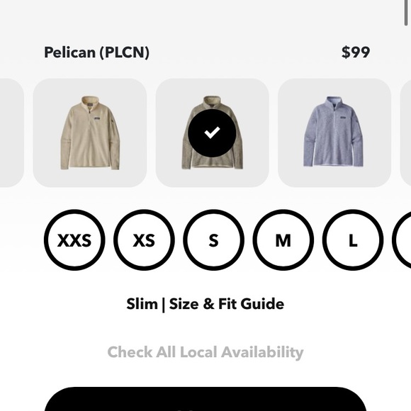 Women’s tan Patagonia zip up - Picture 7 of 7